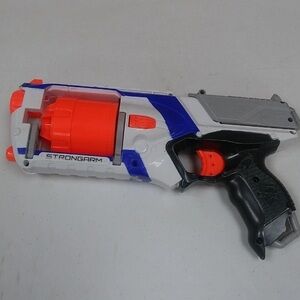 💜Nerf 2011 N-Strike Elite Strongarm 6-Shot Revolver Blaster - Excellent